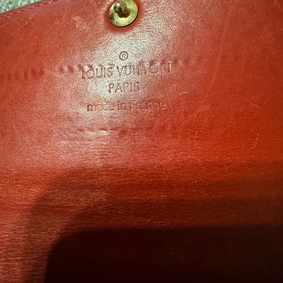 EUC LOUIS VUITTON Louis Vuitton Portefeuille Sarah Vernis Long Wallet - Picture 8 of 12